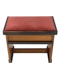 Art Deco Modernistl Stool by Hendrik Wouda for Pander, 1924